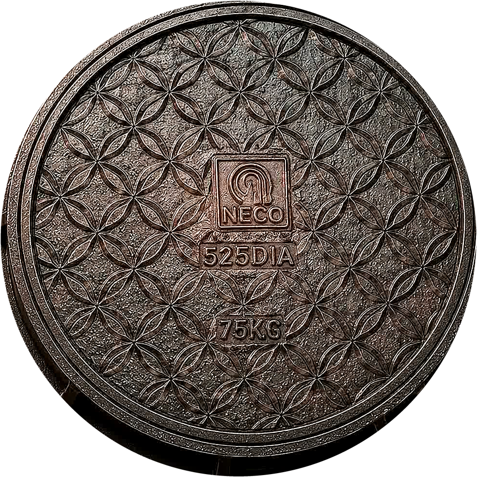 NECO 525DIA Circular Cover & Frame